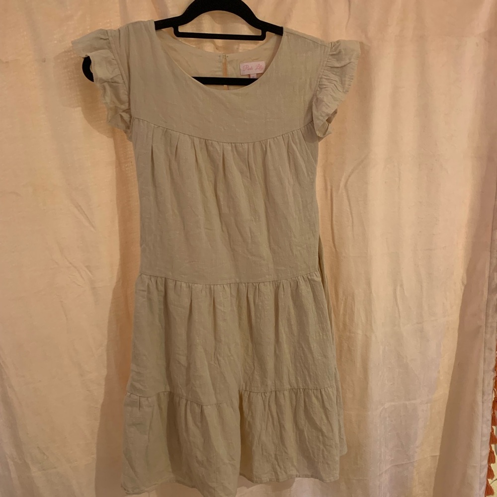 cute off white dress